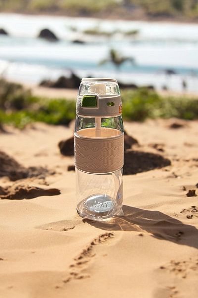 YDGR 600ml Dual-Use Mouthpiece with Silicone Grip - Water Bottle, with Straw and without Straw, Lockable