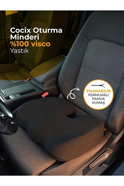 AnkaWood Visko Cocix Minder Oturma Minderi Minderi Ortopedik Oturma Minderi S...