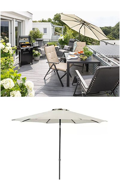 Magnotto Büyük Şemsiye Teras Bahçe Villa Havuz Cafe Lokanta Restoran Güneş Şe...