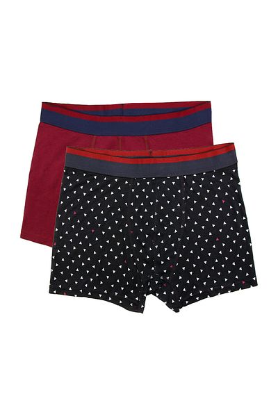 wild dog Set of 2 Men's Cotton Boxers