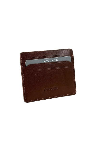 Pierre Cardin Tan Men's Card Holder 046t