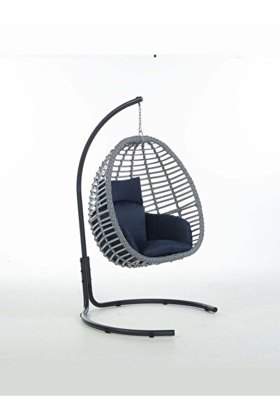 yvzhome Rattan Fındık Kabuğu Salıncak