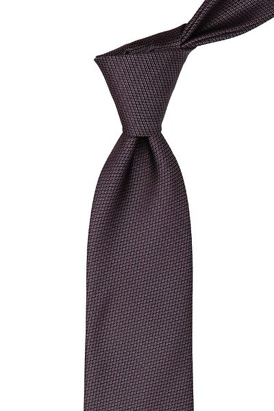Kravatkolik Men's Gray Black Dot Pattern Classic Tie with Handkerchief Kk10358