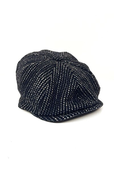 La Pescara Синя вовняна чоловіча кашкетка Kst62