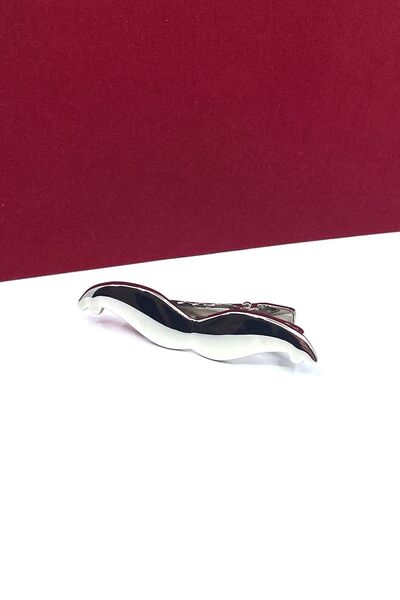 La Pescara Ασημένιο κλιπ γραβάτας μουστάκι KIY20