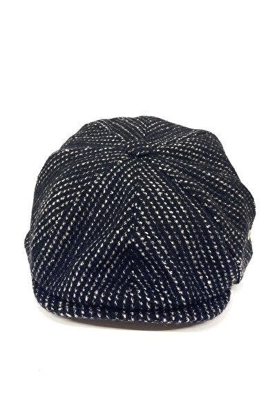 La Pescara Синя вовняна чоловіча кашкетка Kst62