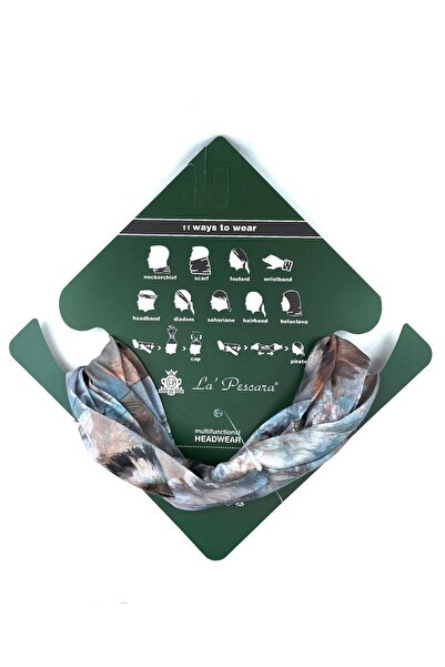 La Pescara Injun Blue Bandana Bnd83