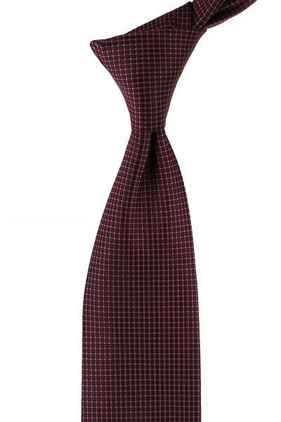 Kravatkolik Classic Tie with Black Dot Pattern Handkerchief Kk10784