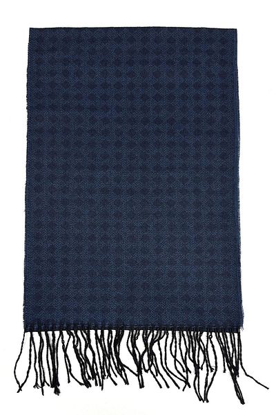 Kravatkolik Navy Blue Motif Pattern Men's Camisole K542