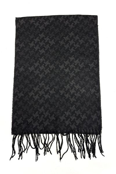 Kravatkolik Black Motif Pattern Men's Camisole K539