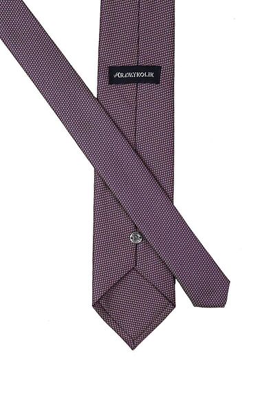 Kravatkolik Men's Gray - Navy Blue Dot Pattern Classic Necktie with Handkerchief Kk10354