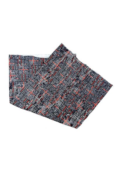 Kravatkolik Crystal Black - White Bandana BND95