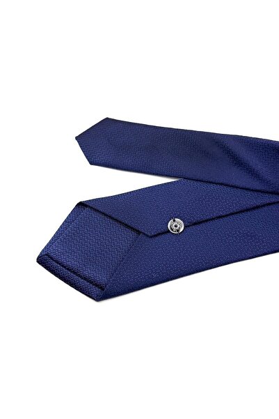 Kravatkolik Синій крапчастий класичний краватка з кишеньковою хусткою Kk11296