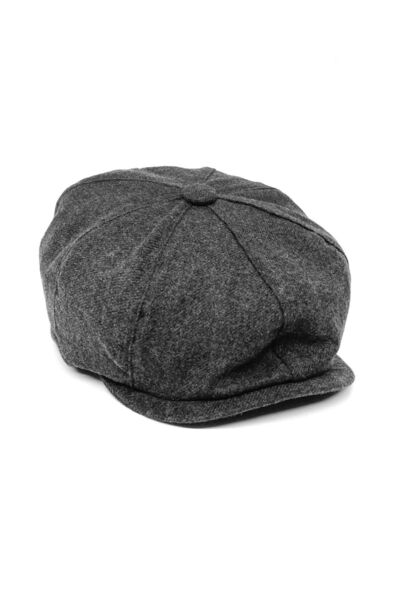 La Pescara Сива вълнена мъжка шапка Kst50
