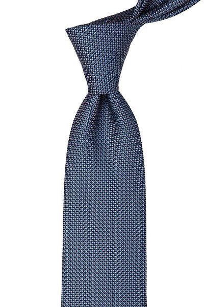 Kravatkolik Classic Tie with Green Dot Pattern Handkerchief
