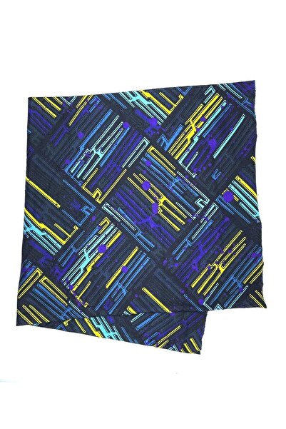 La Pescara 80's Black Blue Bandana Bnd72