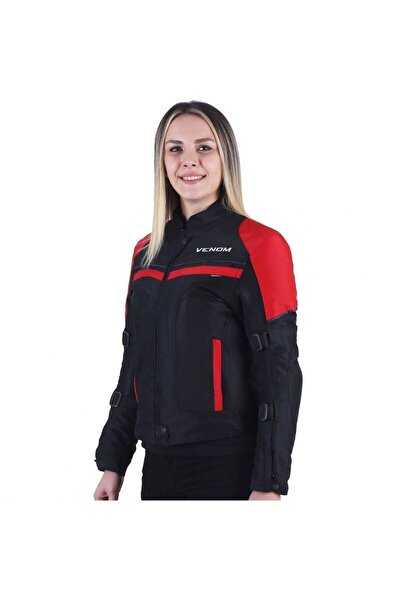 VENOM Dynamic Pro Kadın Dört Mevsim Motosiklet Montu