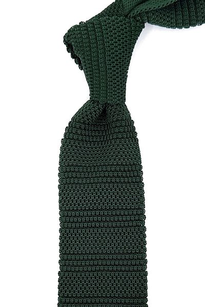 Kravatkolik Green Patterned Knitted Tie - ÖR8338