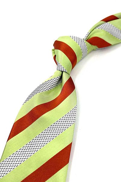 Kravatkolik Italian Silk Tie İK1660 - Multi-Colored Line Pattern