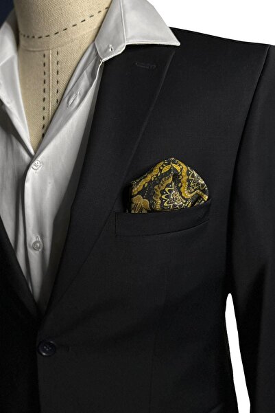 Kravatkolik Ручна вишивка Італійська вовняна кишенькова хустинка WL06