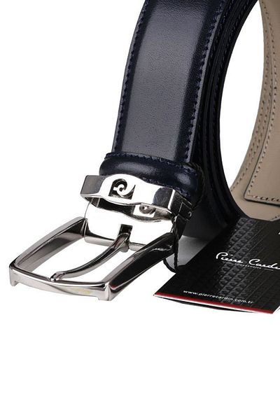 Pierre Cardin Men's Navy Blue Opening Belt KE25 KRVT8690002224138