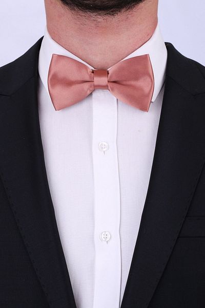 La Pescara Copper Satin Bow Tie SP07