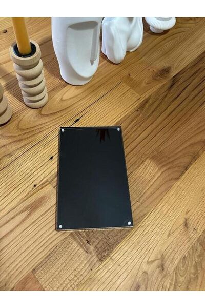 ZD HOMEDITING Black Plexiglass Frame