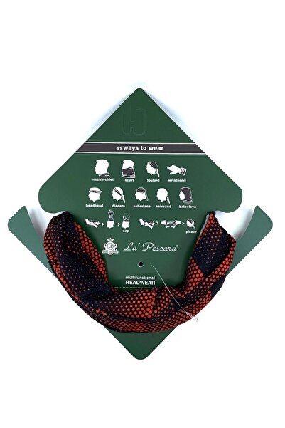 La Pescara 70's Red Bandana Bnd82