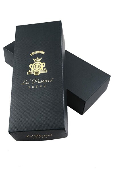 La Pescara La'pescara Ultra Luxury Σετ 12 ανδρικών κάλτσες από μπαμπού σε μπλε ναυτικό χρώμα Crp16