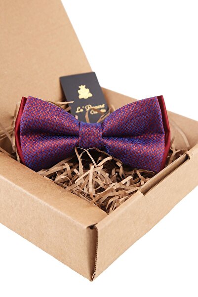 La Pescara Orange Sand Pattern Bow Tie P1616