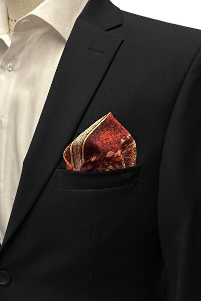 Kravatkolik Multicolored Motif Pattern Men's Pocket Handkerchief SPS579-80