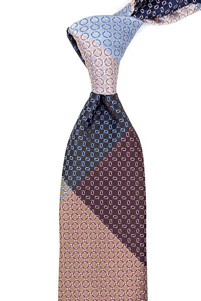 Kravatkolik Motif Pattern Multicolor Patchwork Classic Tie KK12195