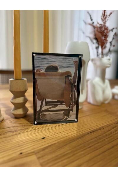 ZD HOMEDITING Black Plexiglass Frame