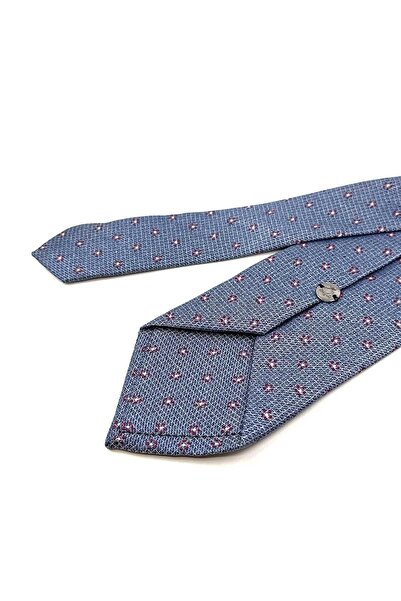 Kravatkolik Κλασική γραβάτα με μπλε λουλούδια KK12264