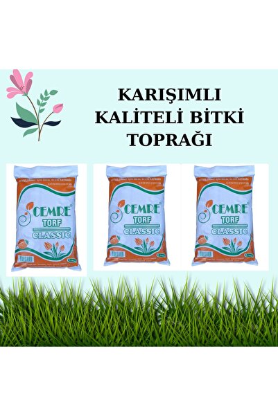 Cemre Torf Bitki Toprağı ( Üç Al Iki Öde ) Toplam 15 Litre