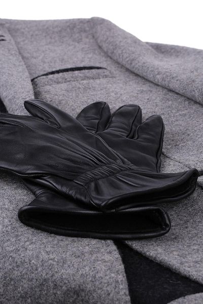 Kravatkolik Black Men's Leather Gloves El16