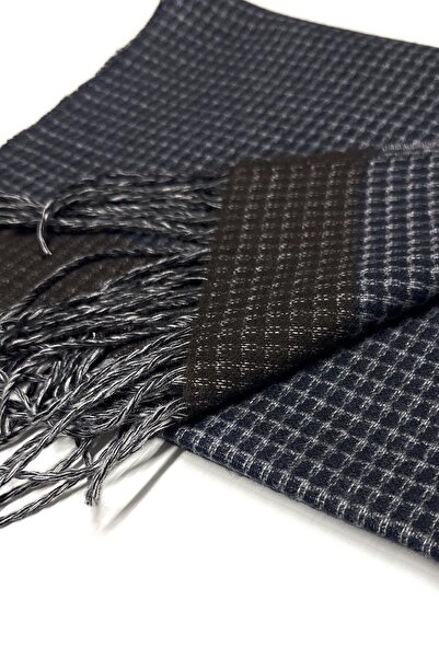 Kravatkolik Navy Blue - Brown Dot Pattern Men's Camisole K408