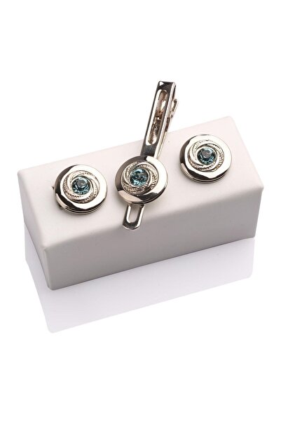 La Pescara Cufflinks and Tie Clips Set KD335