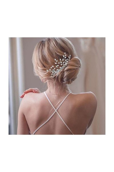 Kontes Bridal Crown Hair Accessory