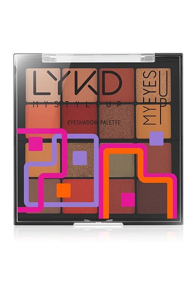 lykd 183 Down To Earth - 16-Piece Eyeshadow Palette