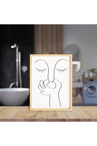 Ayışığı Dizayn Scriere Baie Miros urât-Miros urât Pictură unică umoristică