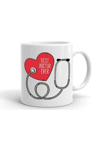 Generic Brand Best Doctor Ever Printed Ceramic White Mug