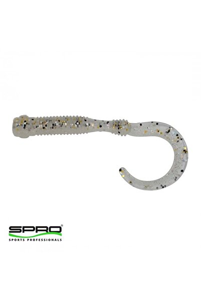 Spro T.SPRO FS Urban Curl Silikon Yem Salt & Pepper 6.5CM 1/4