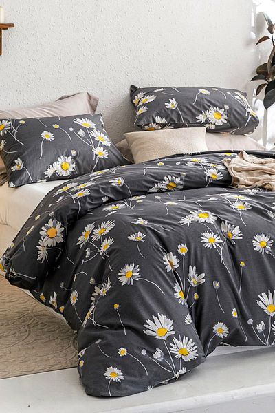 Always Elastic Double Sided Double Duvet Cover Set