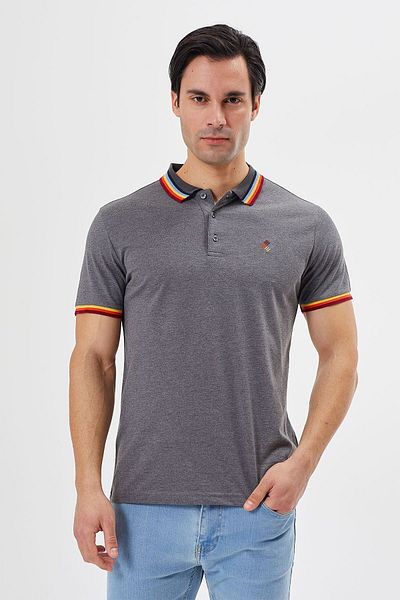 Tony Montana Μπλουζάκι Polo Neck Regular Fit