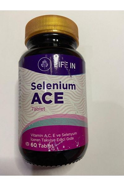Life In Selenium Ace - 60 Tablets English Product