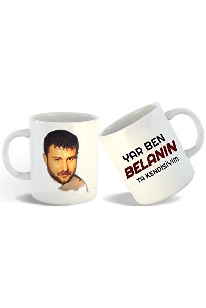 Hediyexpres Azer Bülbül Yar Ben Belanın Ta Kendisiyim Tasarımlı Kupa Bardak, ...