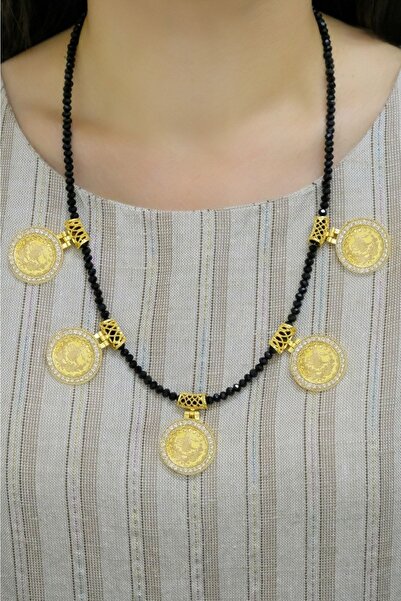 aytekgold Beşi Biryerde Reşatlı Kolye