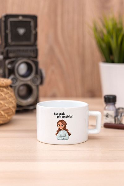 Hediyedukkani 180 Ml Cup Mug - You Like and Many Things Printed
