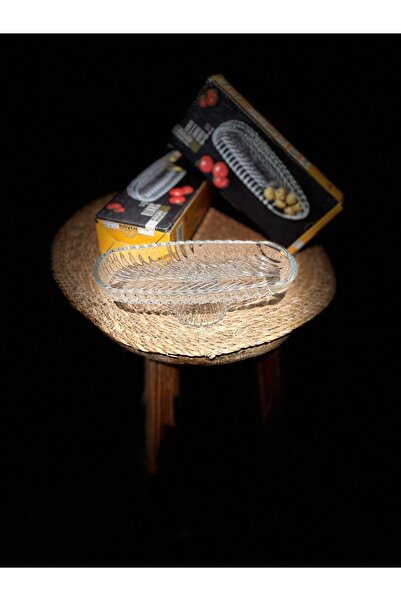 teknotrust Santa Ayaklı Sunum Tabağı 20 Cm - Oval Ayaklı Sunum Tabağı 20 Cm -...